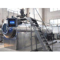 Belt vacuum powder continuous dryer for highly toxic materials